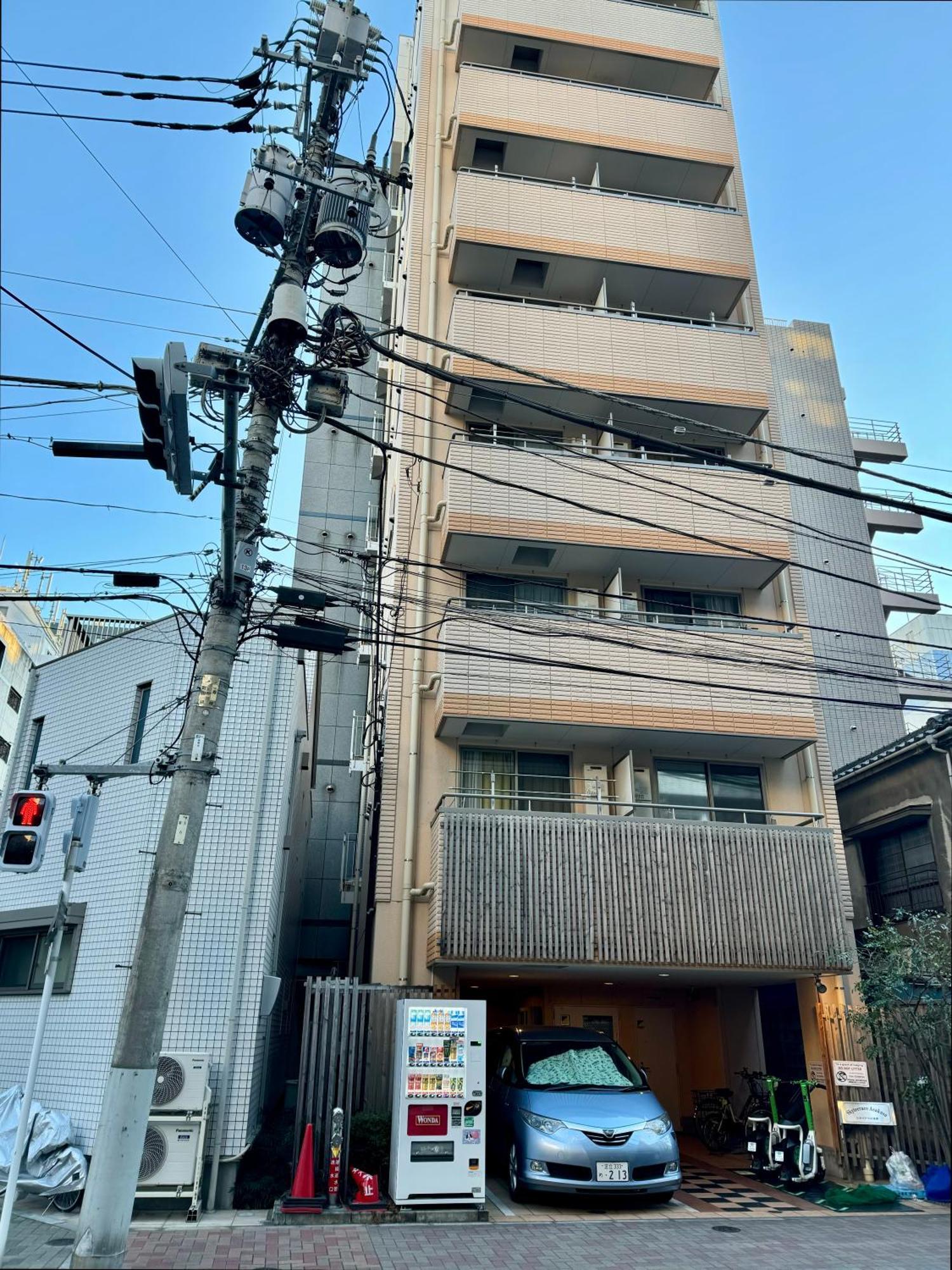 Appartement 桜の川7 Asakusa 901 Kuramae Train 3mins Free Wifi Eight People Quiet,cook,perfect Facilities Tokio